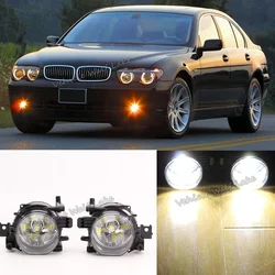 LED Fog Lamp For BMW 7 Series E65 E66 730 740 745d 735 745 760 2001 2002 2003 2004 2005 Front Fog Lights Fog Lamp  led Bulbs
