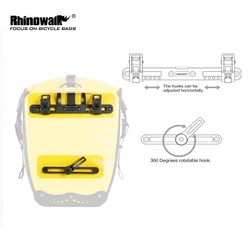 Rhinowalk One set Bicycle Bag Buckle Bike Bag Accessories