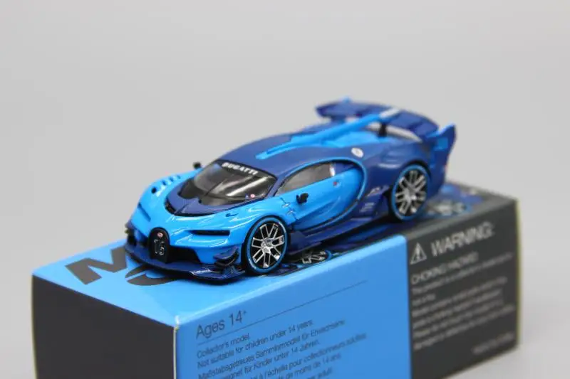 Mini GT 1:64 Bugatti Vision GT VGT Gran #266 Collection Die-cast Alloy Car Model Decoration