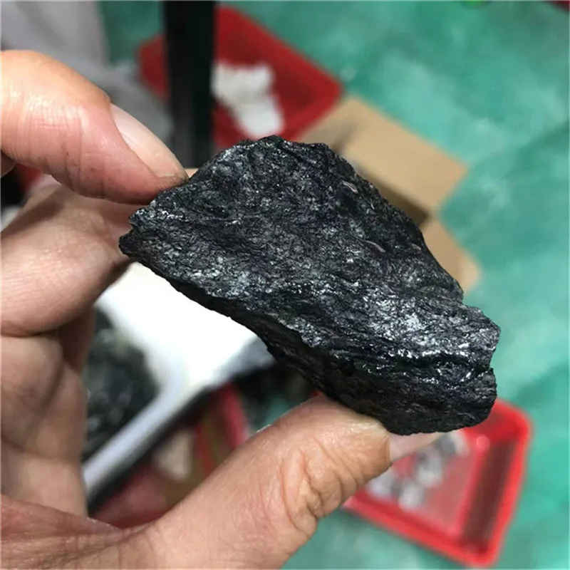 Radiation Protection High Quality Raw Shungite Stone Healing Crystal Natural Ore For Home Decor