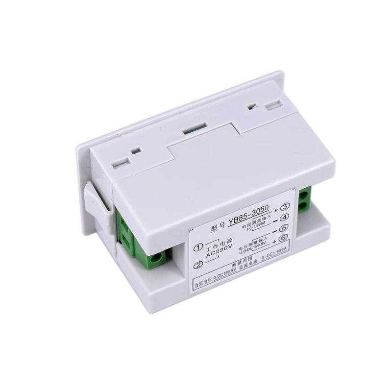 Positive and negative Voltage ammeter LCD digital display Charge and discharge Two-way measurement multimeter AC220V Supply