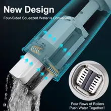 Self-Wringing Mop with Sponge for Floor Cleaning #4