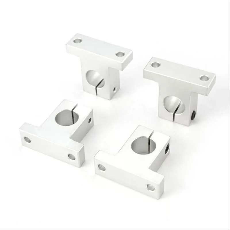 4pcs SK8 SK10 SK12 SK16 SK20 SK25 SK30 SK35 linear bearing rail shaft Support Linear Shaft Linear Rod CNC Router 3D printer Part