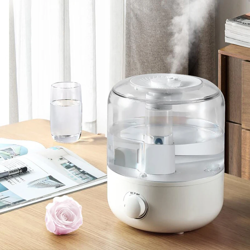 ATWFS Air Humidifier Home Office Aroma Diffuser Essential Oils Aromatherapy Mist Maker Ultrasonic Steam Humidifier Freshener