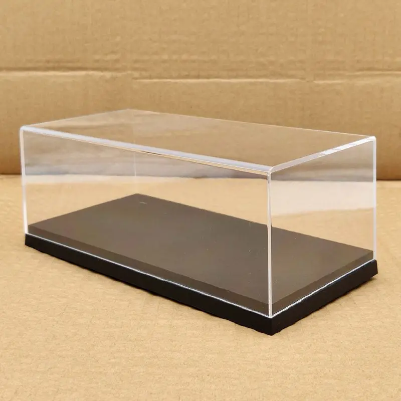 Acrylic Case Motorcycle Model Toys Car Display box Transparent Stand Dustproof Storage Boxes Gifts 20cm