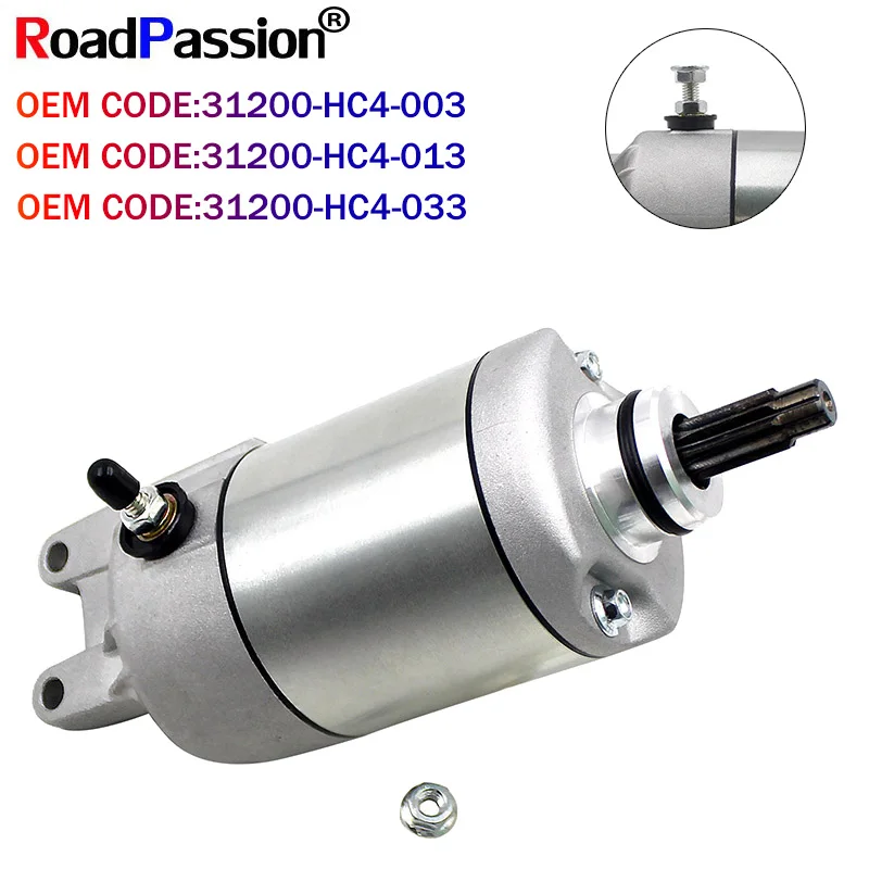 

ATV Quadcycle Electrical Starter Motorcycle Engine Motor For HONDA ATC250 ATC250ES Big Red TRX250 FourTrax TRX300 BigRed 300 Fou