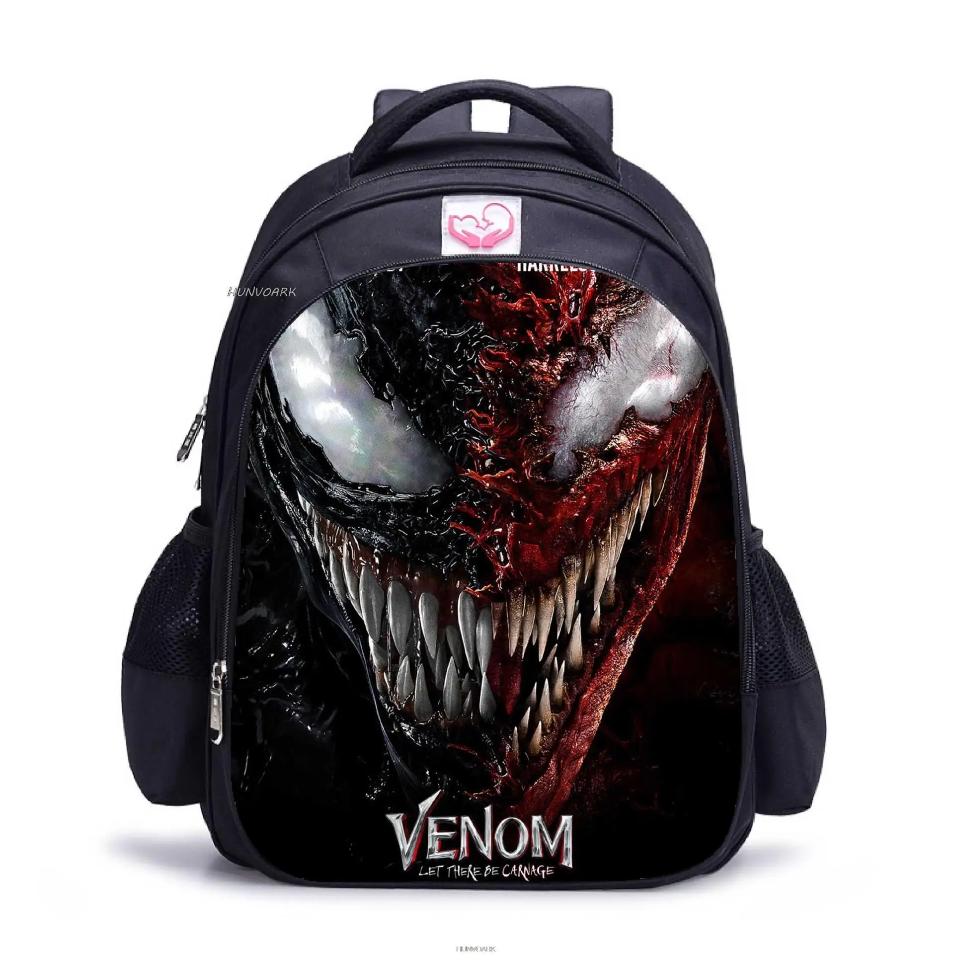 Superhero Venom Primary Schoolbag For Boys Girls Spider-man Boys Burdens Backpack Venom Children Backpack For Grade 1-3-5