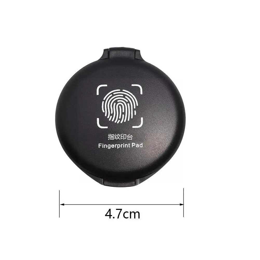 Fingerprint Seal Portable Fingerprint Stamp Pad High Pad School Definition Fingerprint Pad Office Multicolor Ink Supplies S T7X8