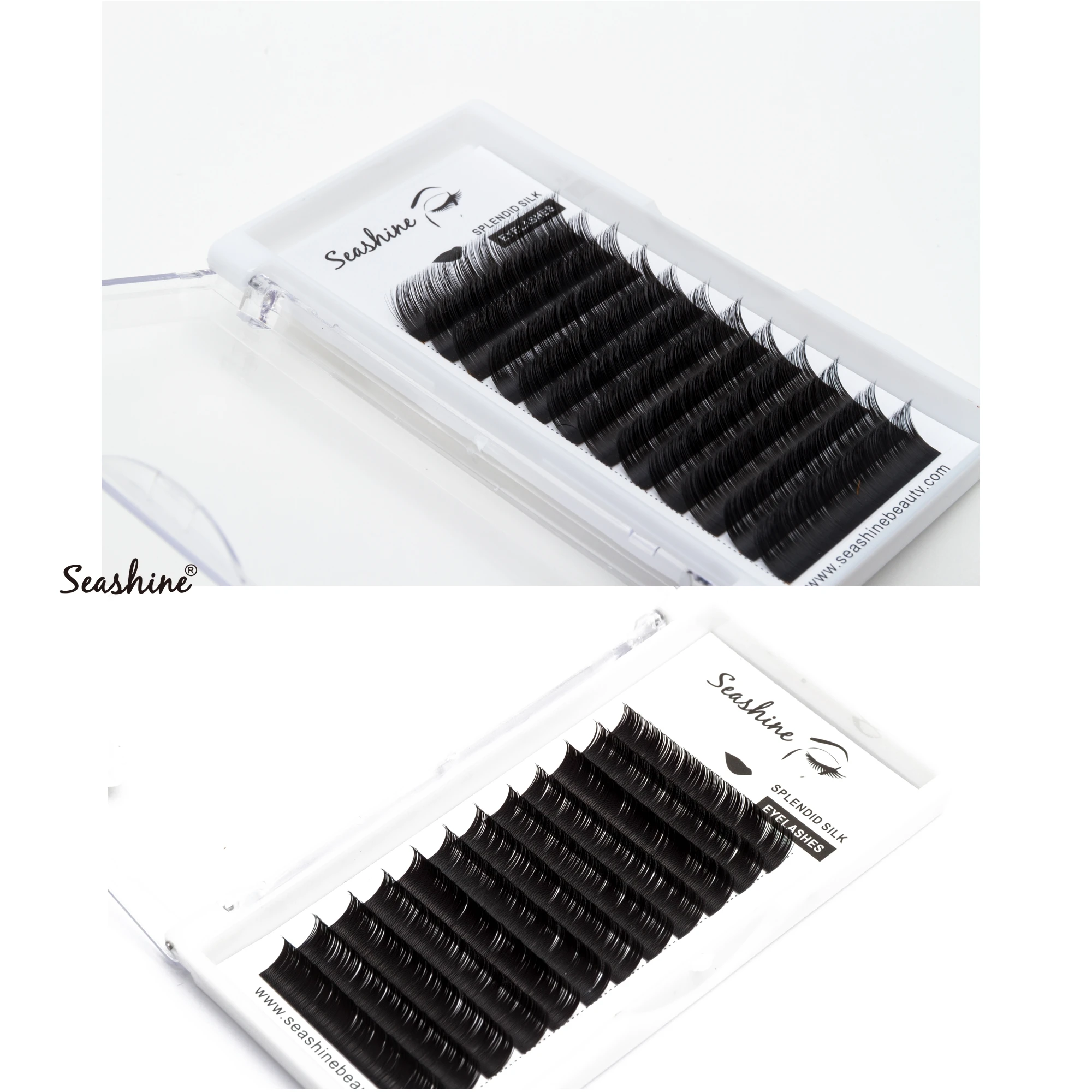 

Seashine Mink Eyelashes Extension Makeup Classical lash Individual Eyelash High Quality Natural Soft Faux Cils