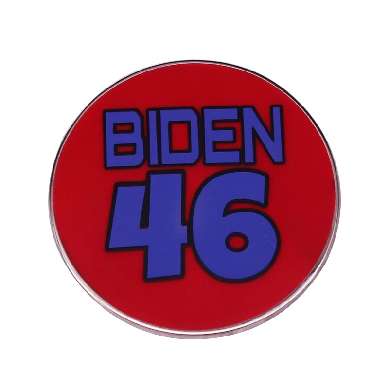 Biden 46 Buttons Badge Elections 2020 President Pin Show your support and bye Trump!