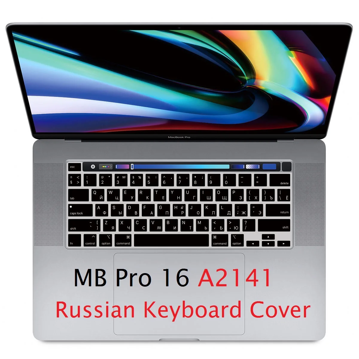 

Мягкая силиконовая накладка на клавиатуру для Macbook Pro 16 2019 A2141, русская, европейская, американская клавиатура, защитная накладка на русскую клавиатуру для Macbook Pro 16 A2141