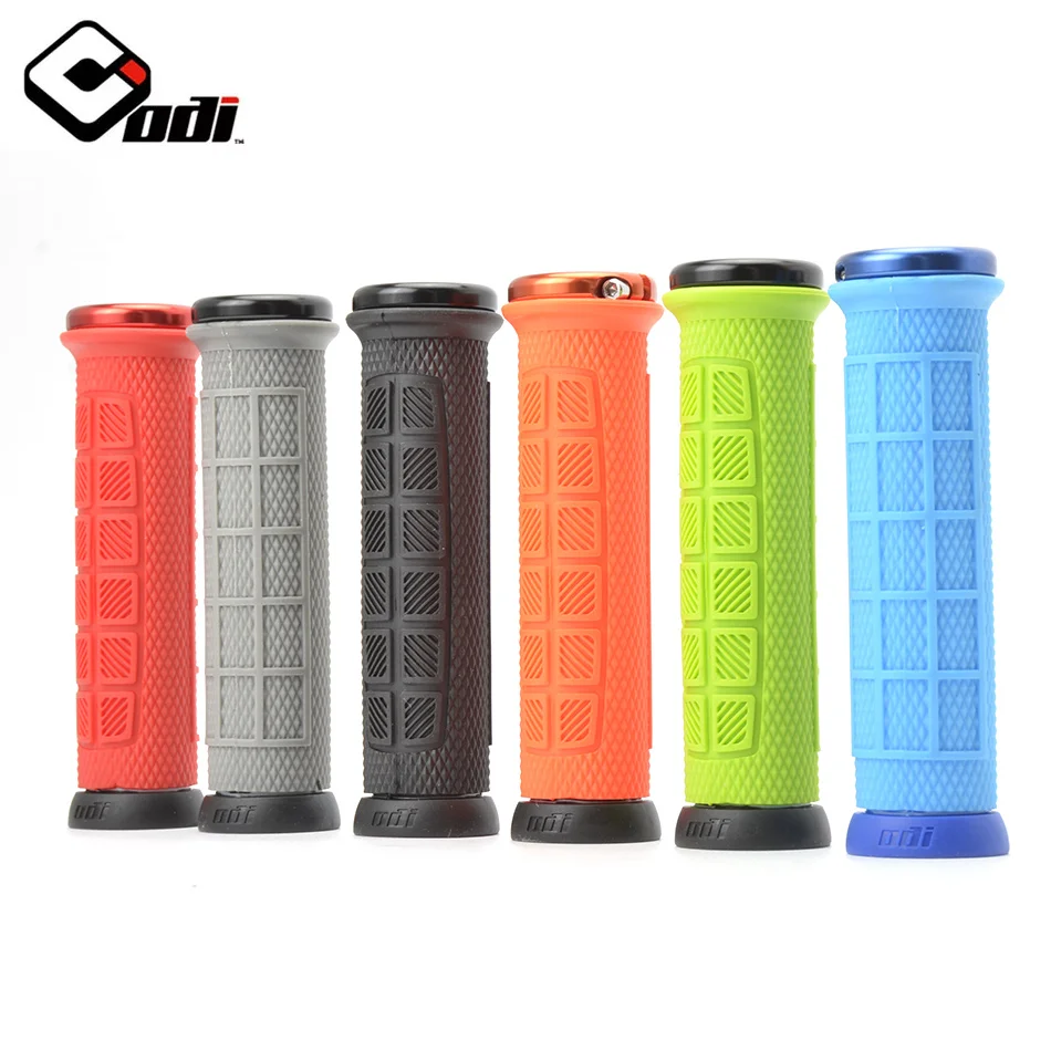 ODI Elite Pro V2.1 Lock on Grips for MTB Antiskid Grips Handlebar Alluminium Alloy+Silica Gel ODI Grips