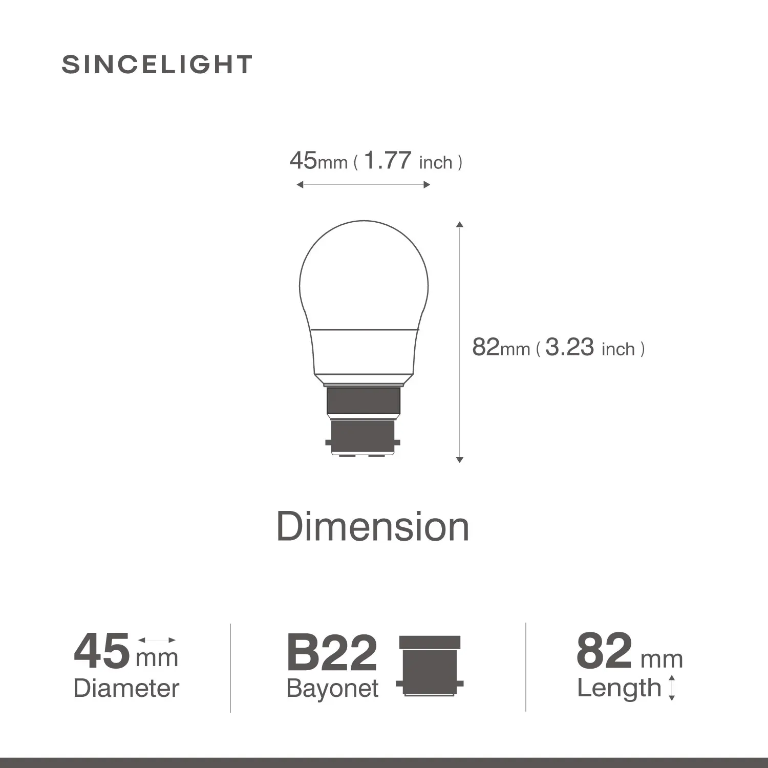 Imagem -02 - Mini Lâmpada Led com Difusor Leitoso P45 Golf Shape 5w 500lm Ra92 Ses Parafuso Edison Pequeno Não-regulável B22 Pacote de 6