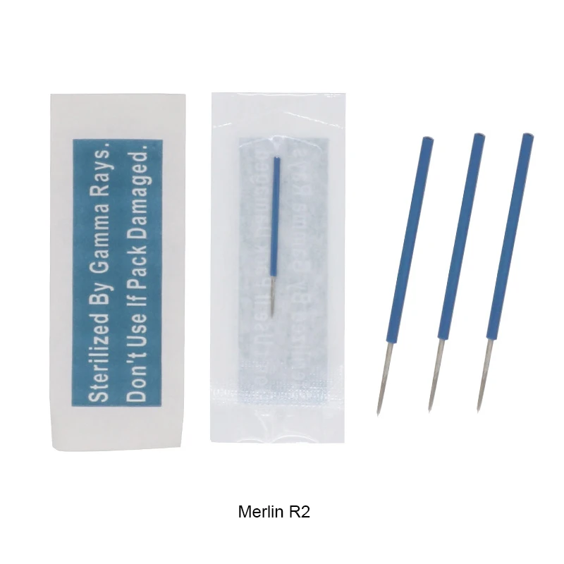 Disposable Tattoo Needle 1RL R2 R3 R5 R7 F3 F4 F6 Permanent Makeup Machine Maquiagem Profissional For Merlin Boithch Pen Use