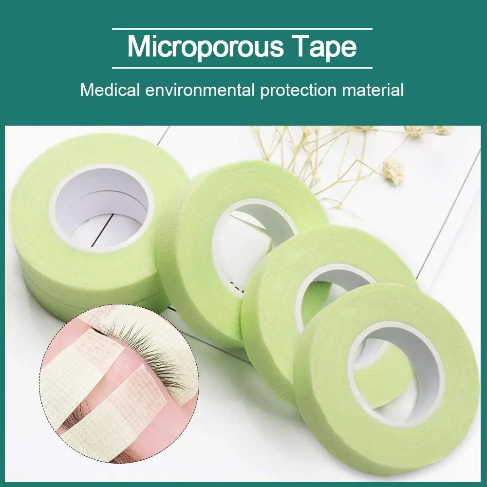 2/8/24 rolls Breathable Non-Woven Color Eyelash Micropore Silicone Tapes Eyelash Extensions Supplies Eyelash Patches Glue Tools