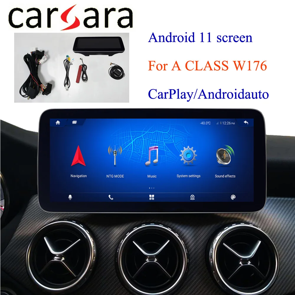 Head Unit for Mercedes CLA/GLA/A Class Smart Radio Stereo 10.25 Big Screen for W176 X156 C117 GPS Navigation13-17 Multimedia