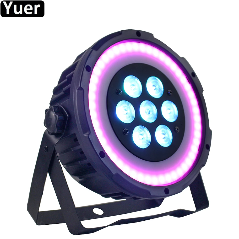 

7X10W RGBW 4IN1 LED Illusion Par Light DMX512 Control Strobe Wash Beam 3IN1 Stage Effect Light Mini Par Light For DJ Disco Party