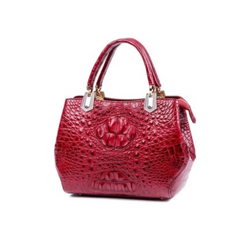 

ouluoer import crocodile bag large capacity Single shoulder bag Inclined shoulder bag fashion women handbag crocodile bag