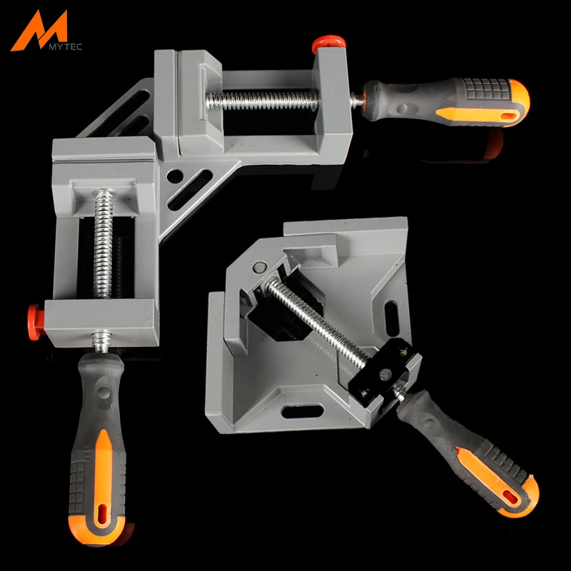 90 Degree Quick Release Corner Clamp Right Angle Aluminum Alloy Durable Welding Woodworking Photo Frame Fast Clamping Tool