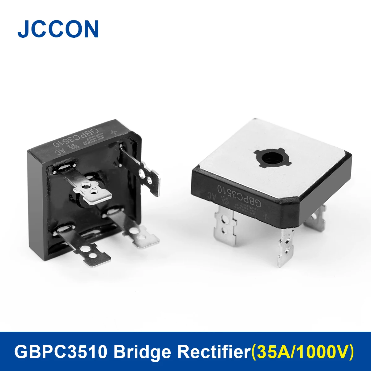 2Pcs GBPC3510 Diode Bridge Rectifier Diode（35A1000V) GBPC 3510 For Air ConditionerElectric Welding Machine