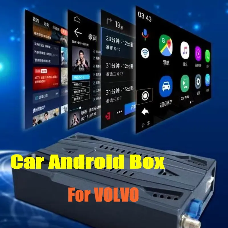 

For VOLVO S60/S90/XC40/XC60/XC90/V60/V90 Original Car Screen/Android/iOS With Carplay Android System Switch Decoder Upgrade Box