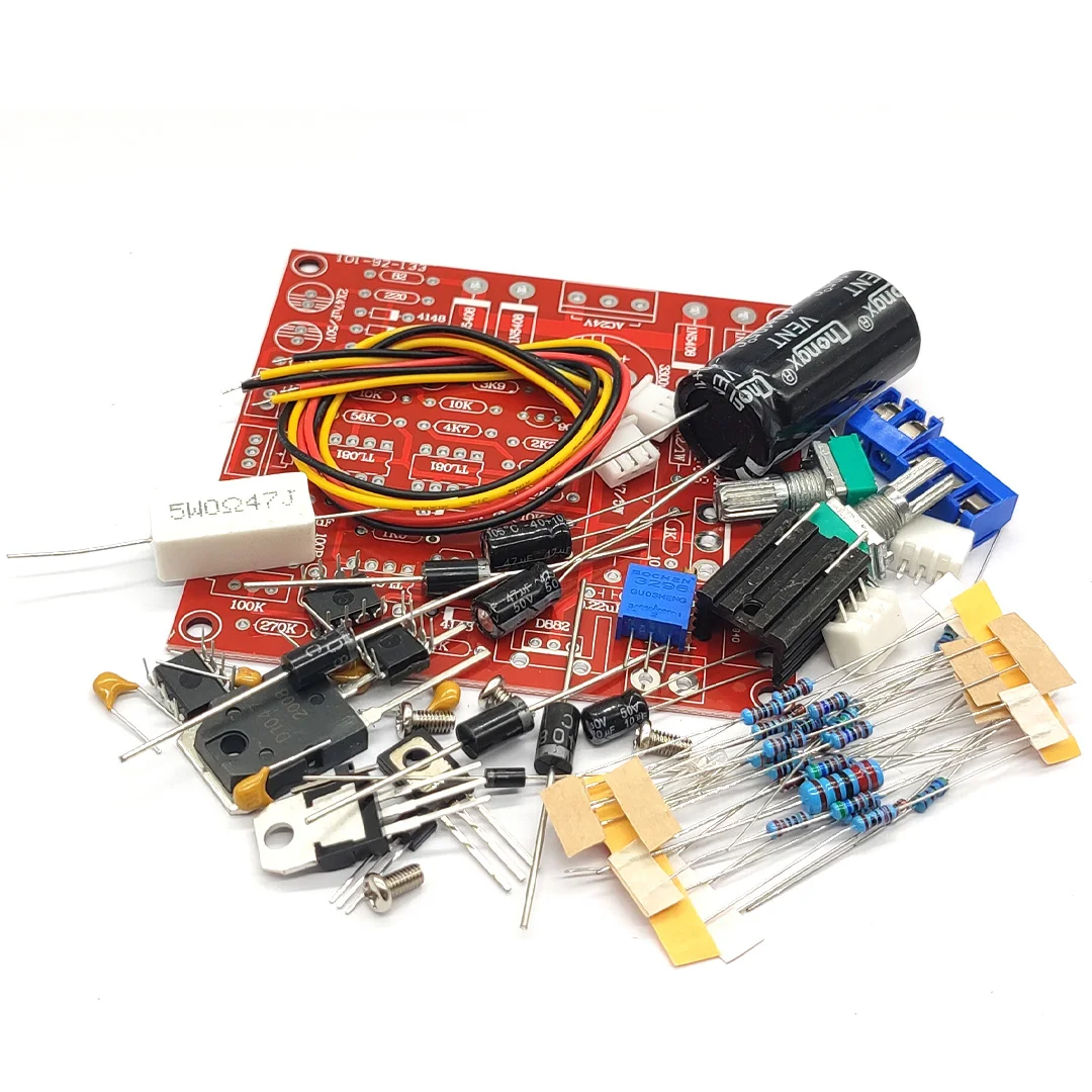 0-30V 2mA-3A DC Regulated Power Supply DIY Kit Continuously Adjustable Current Limiting Protection Voltage Regulator Set