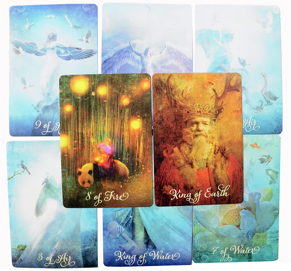 Hot Sell 78 Cards Set .Modern Tarot Cards. Mystical Divination Oracle Cards Personal Use Tarot Deck GOOD Beautiful Cards