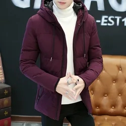 MRMT-Chaqueta acolchada con capucha para hombre, abrigo de algodón grueso, ropa exterior, 2024