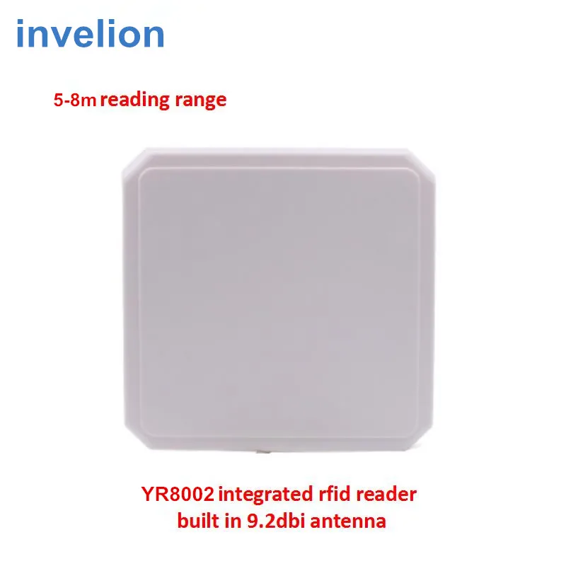 rfid waterproof access control system 1-7meters long range uhf passive antenna reader rs232 Wiegand 26/34 + free epc gen2 card