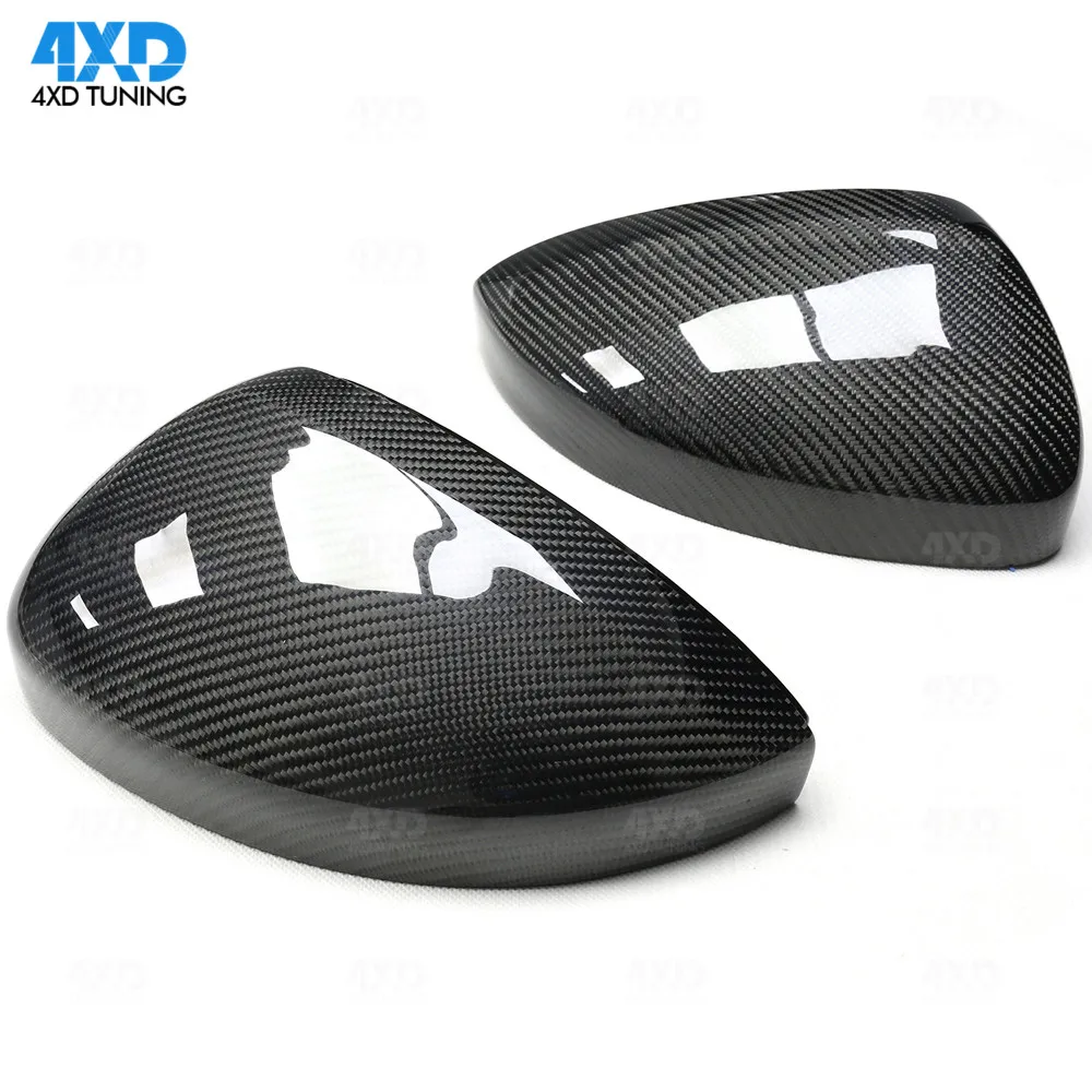 For Volkswagen VW Tiguan 2019 Carbon Fiber Mirror Cover Side Rear View Mirror Cover Replacement Style factory Outlet