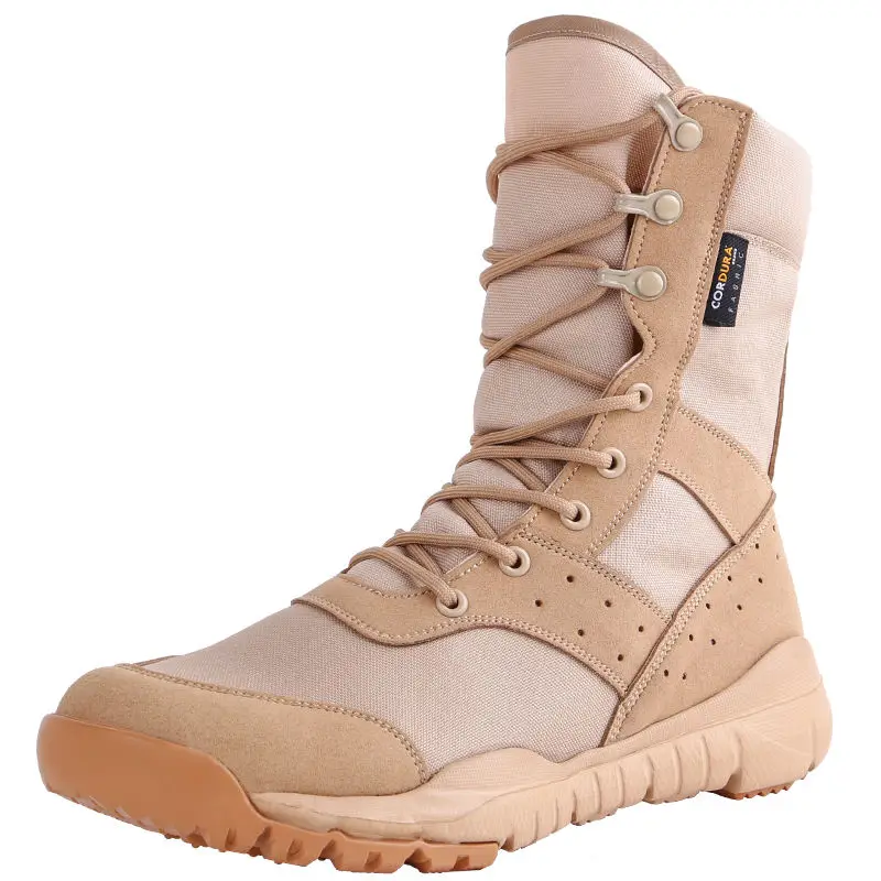 2024 Summer CQB Ultra-Light Mesh Breathable Canvas Boots Men's Special Shoes