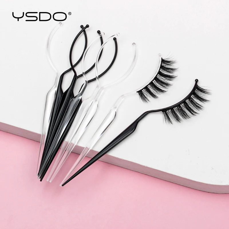 2/5/10 PCS Eyelash Extension Display Stand Auxiliary False Eyelash Show Holder Tools Individual Lashes Try on Effect Kits Makeup