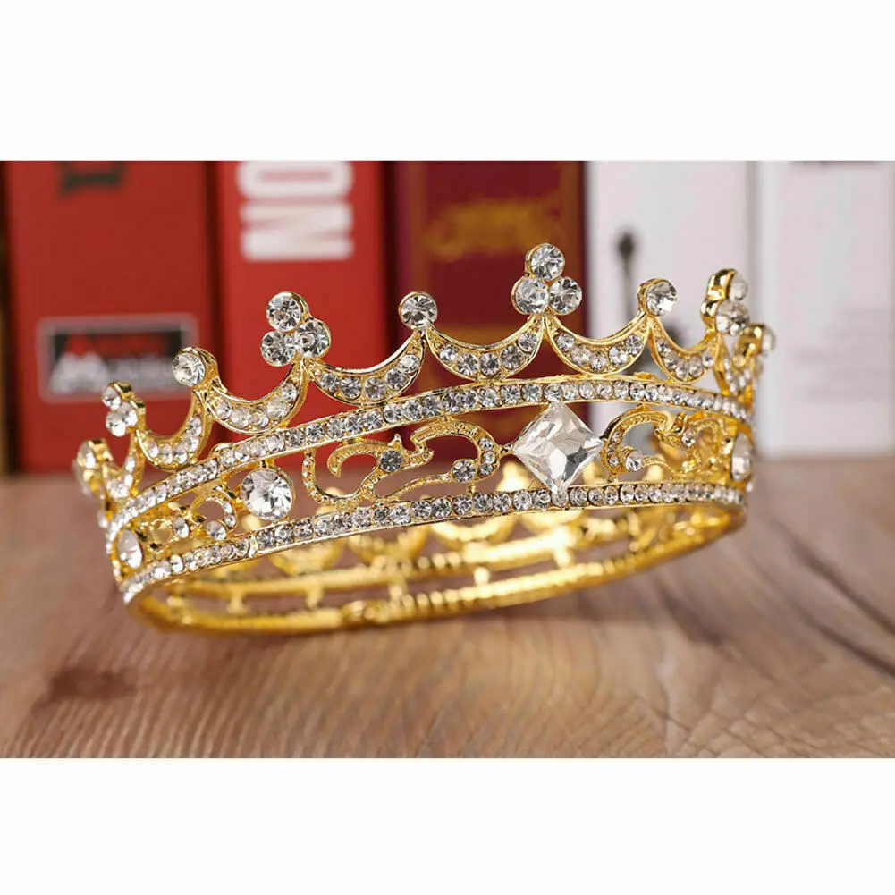 Wedding Bridal Women Prom Pageant Birthday Hair Tiara Crown Princess Headband Hair Jewelry