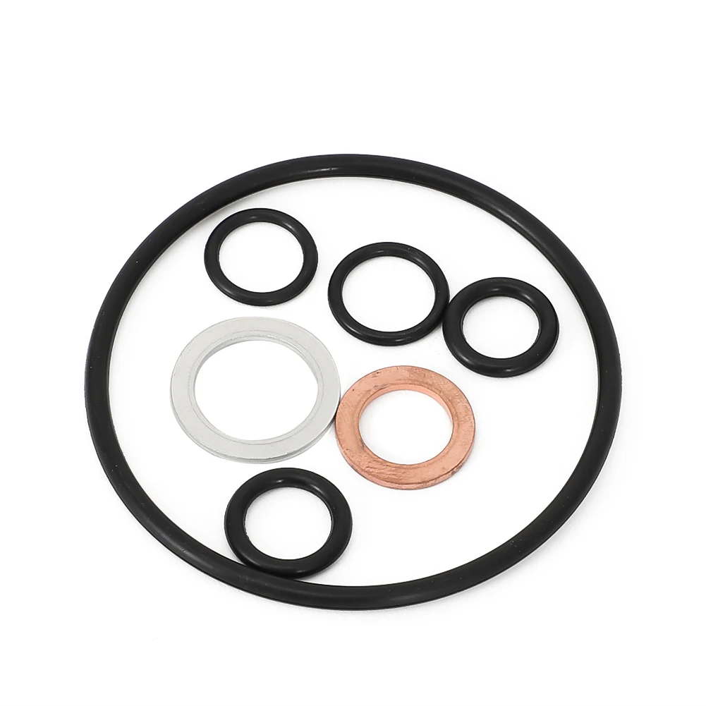 7Pcs Rubber Oil Filter Housing Seal Kit and Small Replacement for Can-Am Spyder 1330 Motor 2014-2021