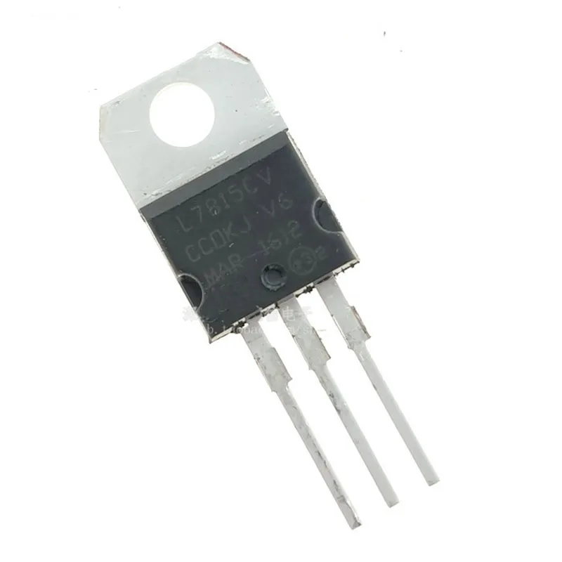 เครื่องควบคุมแรงดันไฟฟ้าสามขั้วสำหรับ L7815CV ในประเทศใหม่20ชิ้น/ล็อตเครื่องควบคุม L7815 1.5A วงจรรวม15V เพื่อ-220