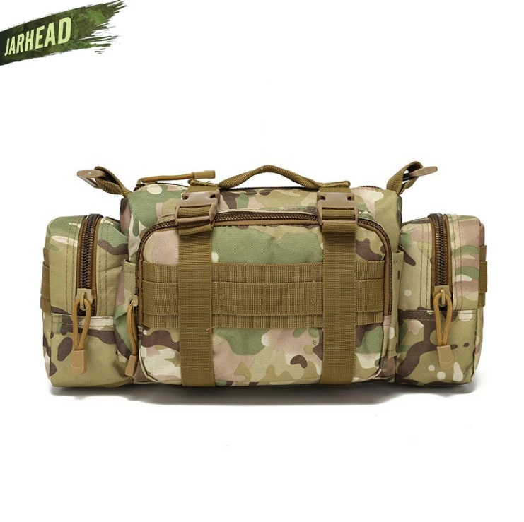 Upgrade 900D Outdoor Waist Bag Military Tactical Waterproof Oxford Climbing Shoulder Bag Fishing Hiking Camera Pouch Hand Bag