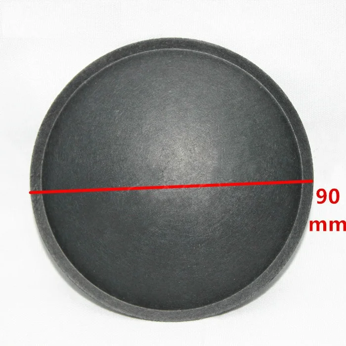 50pcs/lot wholesale 90mm Speaker Subwoofer Dome Paper Dust Cap Cover Speaker repair accessories