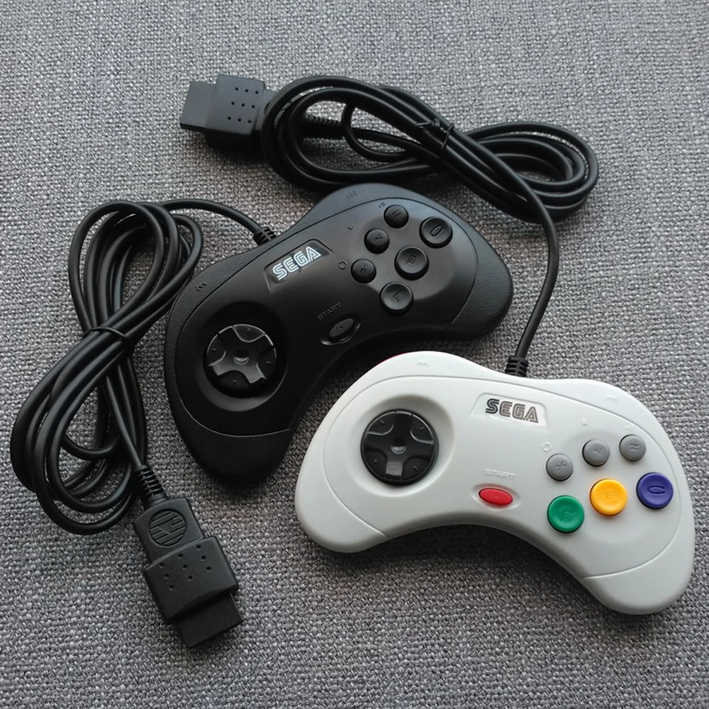 

Top quality Retro SS Gaming Controller Joypad Integration Wired Gamepad for Sega Saturn SS Console