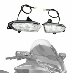 Motorcycle Rearview Mirror Turn Signal LED Light Lamp For Honda Goldwing 1800 GL1800 2018 2019 2020 2021