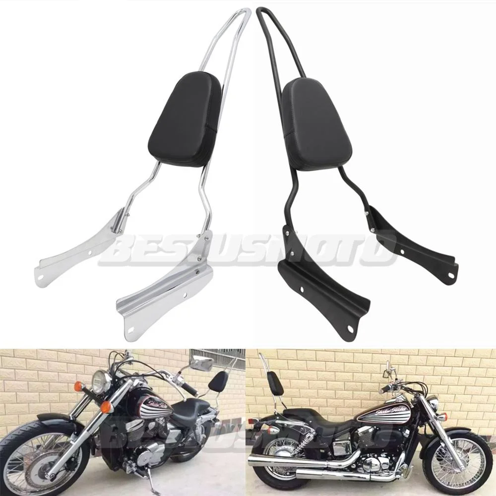 

Motorcycle Rear Passenger Backrest Sissy Bar For Honda Shadow Spirit VT750DC VT750 DC 2001-2008 2007 2006 2005 2004 2003 2002