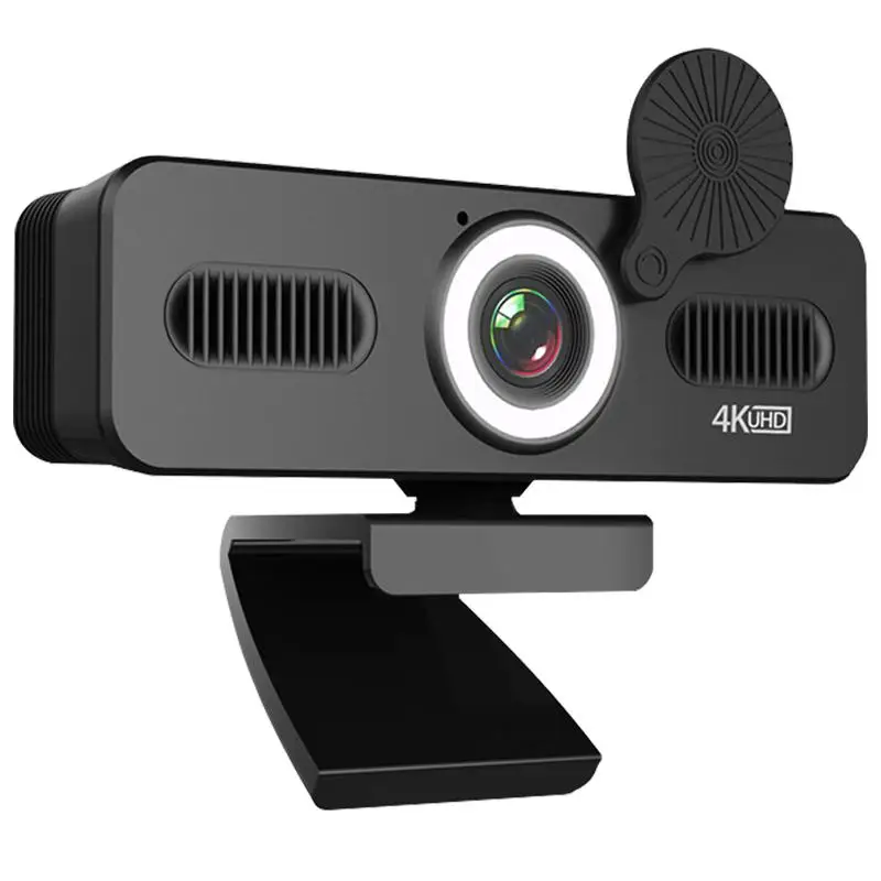 

The new TIHRIC C360 webcam 4k mini camera with microphone PC camera HD webcam USB camera PC camera with fill light cover