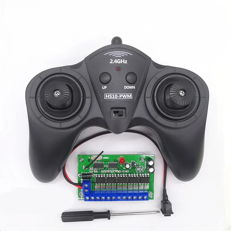 HS10PWM 10-Channel Remote Control Receiver DIY Smart Car Robot Remote Control Module