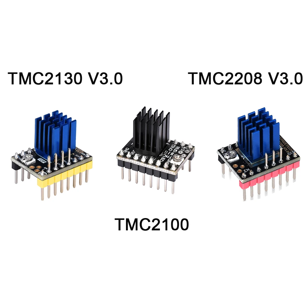 

BIGTREETECH TMC2208 V3.0 TMC2130 TMC2100 Stepper Motor Driver Stepstick SKR V1.3 MKS GEN V1.4 GEN L Ramps 1.6 3D Printer Parts