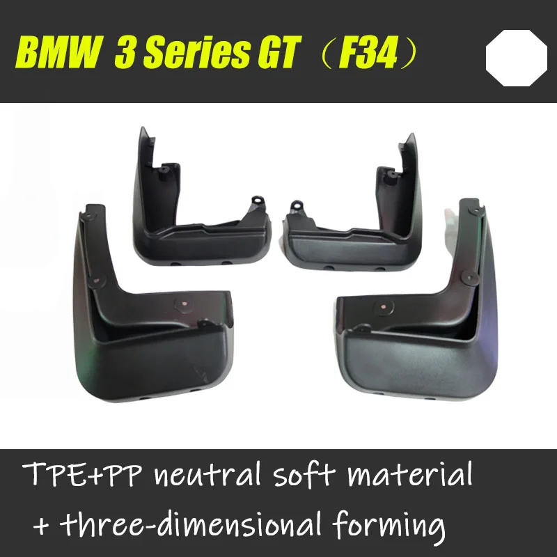 Mud flaps for BMW 3 series GT F34 mudguard GT3 fender Mudflap splash guards car accessories auto styline Front Rear 4PCS