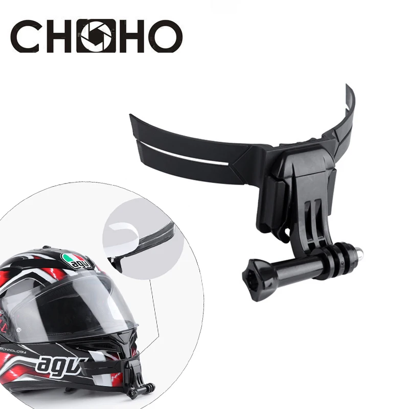 Do Gopro 13 9 10 12 Akcesoria Regulacja Podstawa Mocowanie Kask Moto Do Go Pro Hero Insta360 X4 DJI OSMO Kamera akcji