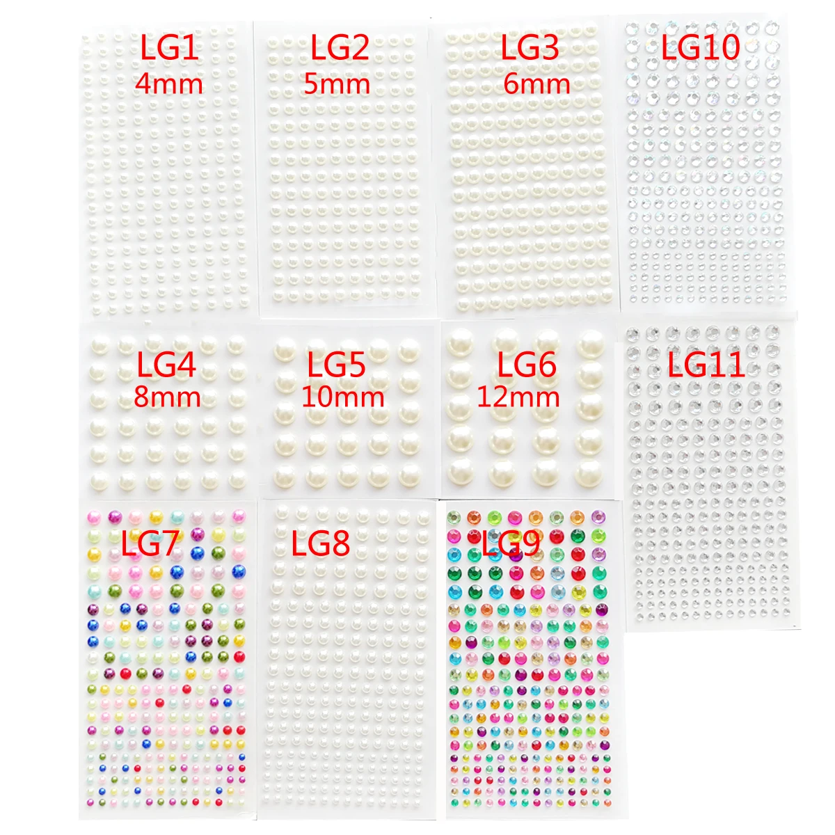 1Pc Fake Temporary Tattoo Diamond Sticker Eyeshadow Face Sticker Crystal Eyes Eyeliner Eyes Makeup Corner of Eye Face Stickers image 6