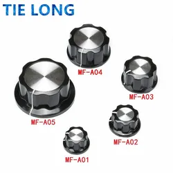 Perilla de potenciómetro de 5 piezas, MF-A01, MF-A02, MF-A03, MF-A04, WH118/WX050, interruptor giratorio electrónico de 6mm