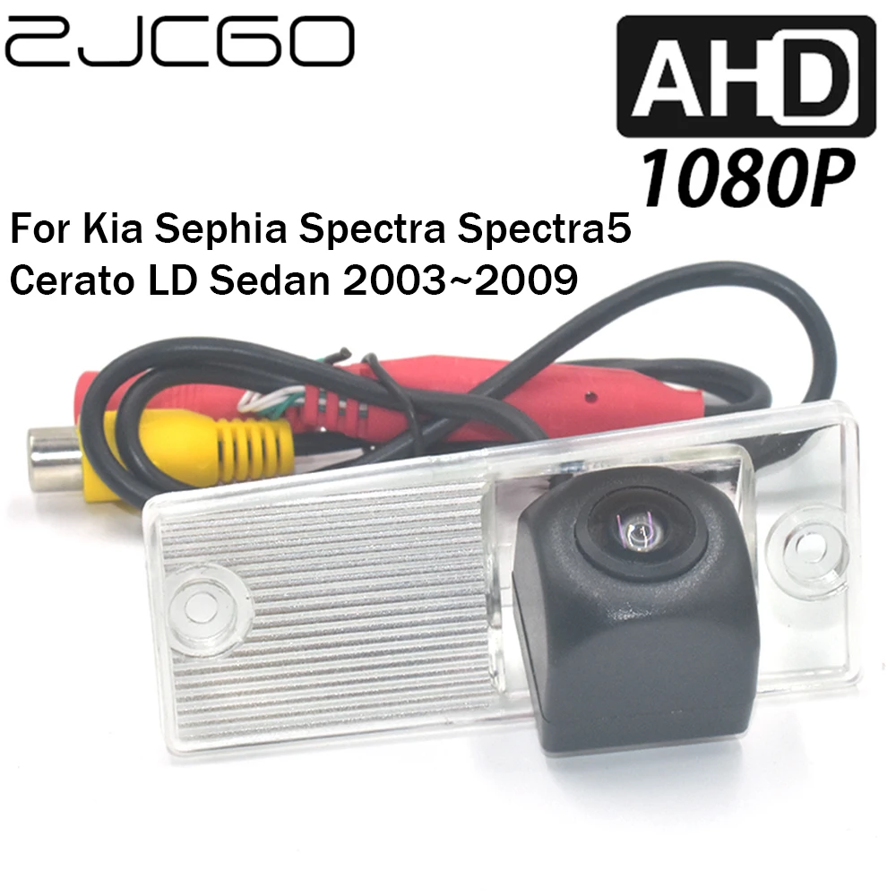 

ZJCGO Car Rear View Reverse Backup Parking AHD 1080P Camera for Kia Sephia Spectra Spectra5 Cerato LD Sedan 2003~2009