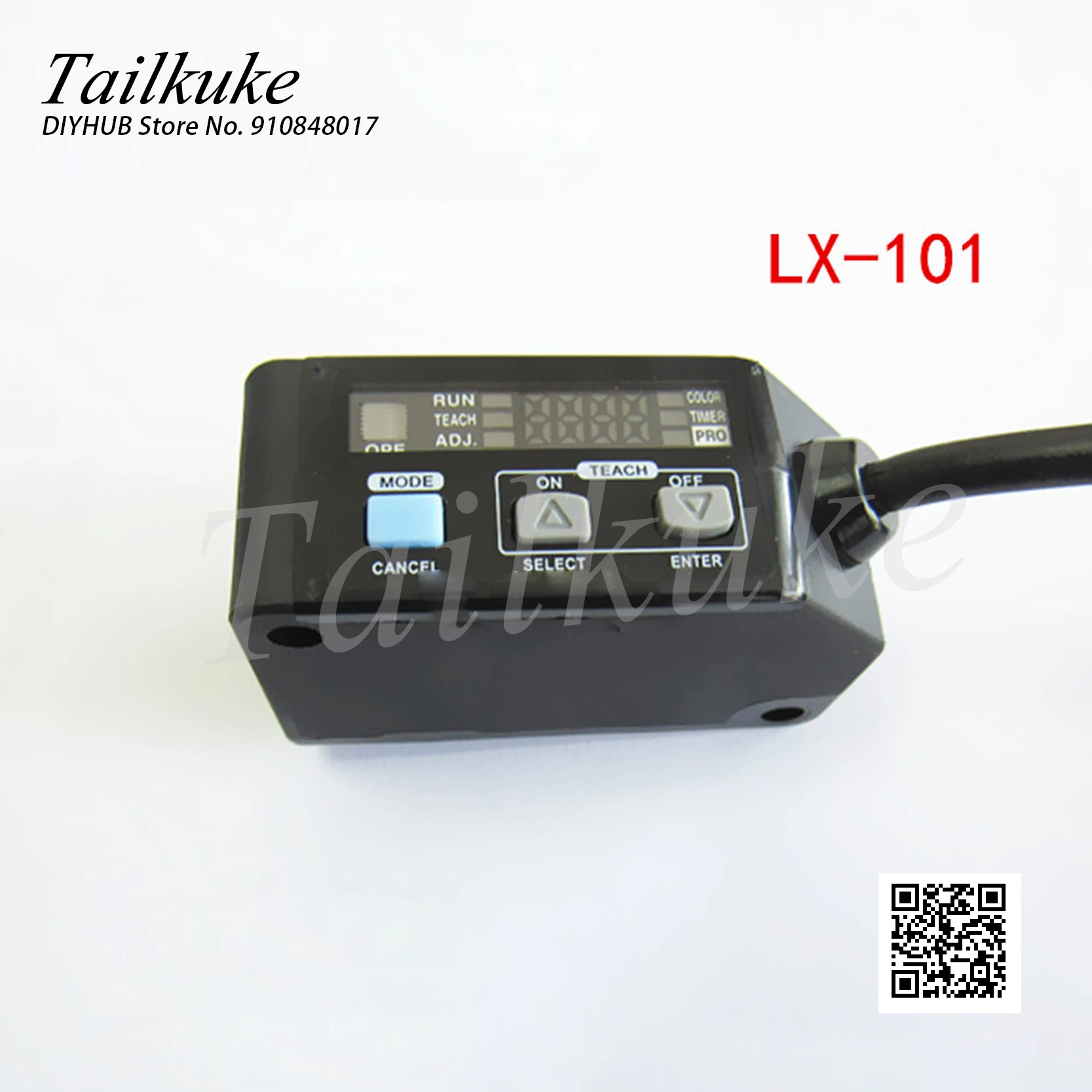 

Brand New Genuine LED Digital Color Standard Photoelectric Color Label Sensor LX-101 LX-111 P