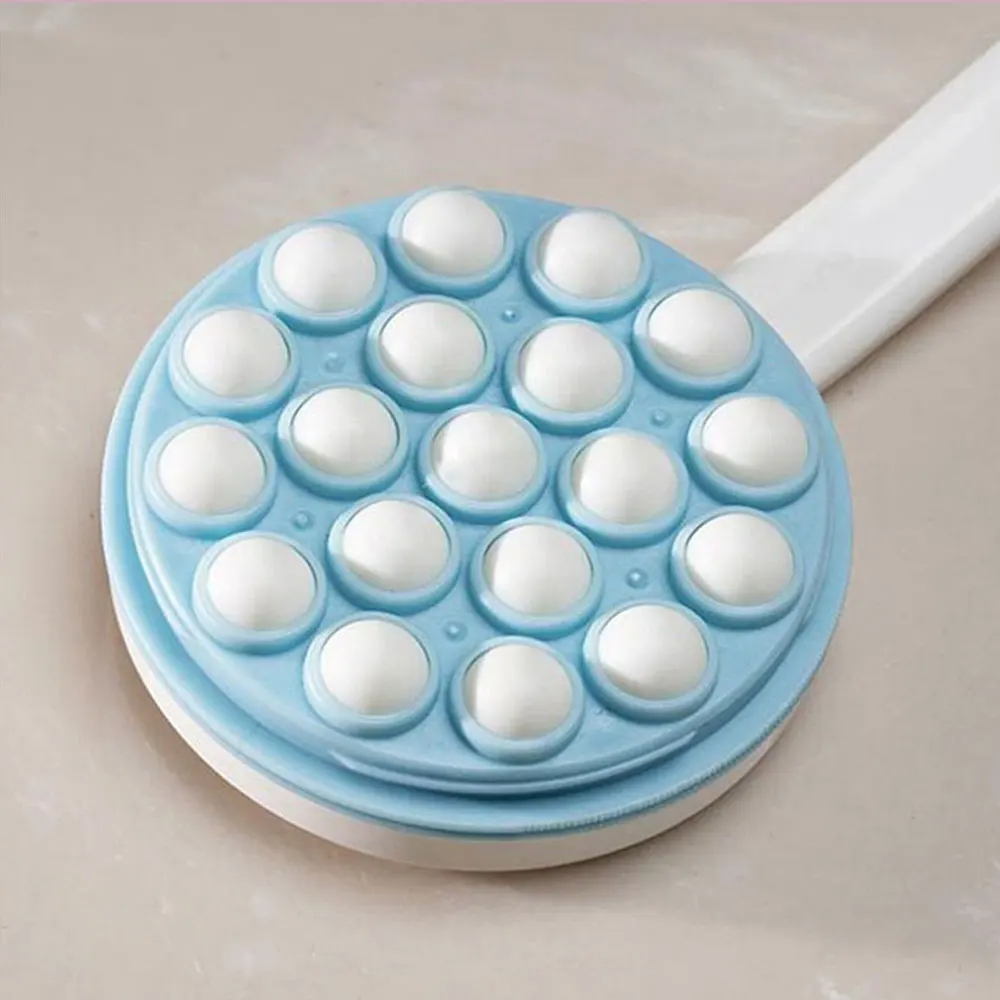 Três diferentes cabeça da escova de volta esfregar corpo loção daub chuveiro banho massagem bola ferramenta multiuso artefato casa beleza produto